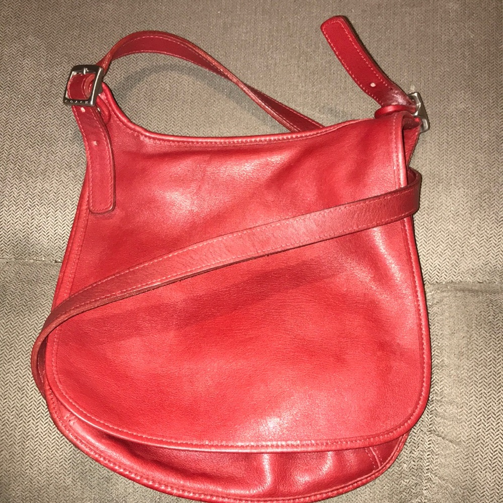 Vintage Coach Saddle/Crossbody Bag